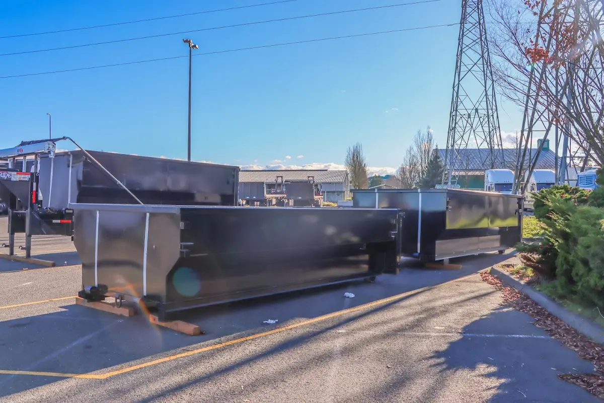 Professional dumpster rental and junk removal service in German